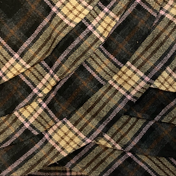 Wool-blend tartan pencil skirt - Picture 4 of 9